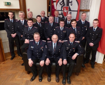Jahreshauptversammlung der Feuerwehr Stolzenau 2016